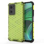 For Xiaomi Redmi Note 11E 5G Shockproof Honeycomb PC + TPU Case(Green)
