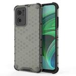 For Xiaomi Redmi Note 11E 5G Shockproof Honeycomb PC + TPU Case(Black)