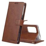 For Samsung Galaxy A53 5G GOOSPERY BLUE MOON Crazy Horse Texture Leather Phone Case(Brown)