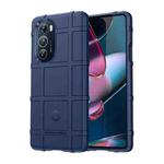 For Motorola Edge 30 Pro Full Coverage Shockproof TPU Case(Blue)