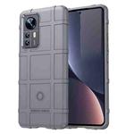 For Xiaomi 12 Pro Full Coverage Shockproof TPU Case(Grey)