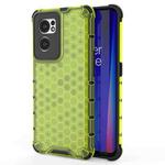 For OnePlus Nord CE 2 5G Shockproof Honeycomb PC + TPU Phone Case(Green)
