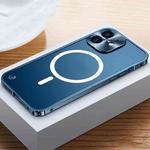 For iPhone 12 mini MagSafe Magnetic Frosted Case (Blue)