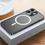 For iPhone 12 mini MagSafe Magnetic Frosted Case (Black)