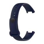 For Xiaomi Redmi Band Pro Solid Color Silicone Watch Band(Ink Blue)