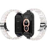 For Huawei Band 6 / Honor Band 6 Stainless Steel Watch Band(Transparent)