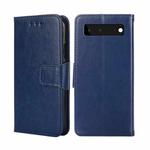 For Google Pixel 6 Crystal Texture Leather Phone Case(Royal Blue)