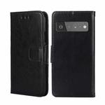 For Google Pixel 6 Pro Crystal Texture Leather Phone Case(Black)