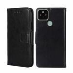 For Google Pixel 5 Crystal Texture Leather Phone Case(Black)