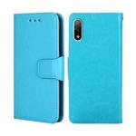 For Sony Xperia ACE II Crystal Texture Leather Phone Case(Light Blue)