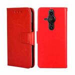 For Sony Xperia Pro-I Crystal Texture Leather Phone Case(Red)