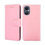 For OnePlus Nord N20 5G Crystal Texture Leather Phone Case(Pink)
