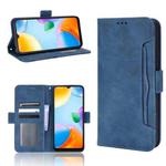 For Xiaomi Redmi 10C Skin Feel Calf Pattern Leather Phone Case(Blue)