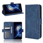 For Xiaomi Redmi K50 / K50 Pro Skin Feel Calf Pattern Leather Phone Case(Blue)