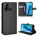 For Oukitel C23 Pro Diamond Texture Leather Phone Case(Black)