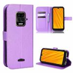 For Doogee S59 / S59 Pro Diamond Texture Leather Phone Case(Purple)