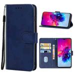 Leather Phone Case For Infinix Smart3 Plus(Blue)