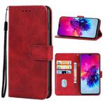 Leather Phone Case For Infinix Smart3 Plus(Red)