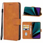 Leather Phone Case For Infinix Note 11s(Brown)