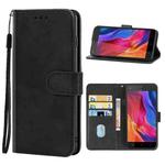 Leather Phone Case For Infinix Hot 4(Black)