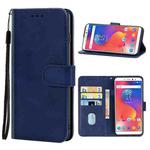 Leather Phone Case For Infinix Hot S3(Blue)