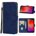 Leather Phone Case For Infinix Smart 2(Blue)