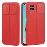 For Huawei P40 Lite / nova 7i Litchi Texture Sliding Camshield TPU Phone Case(Red)