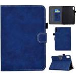 For Lenovo Legion Y700 Cowhide Texture Smart Leather Tablet Case(Blue)