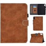 For Lenovo Legion Y700 Cowhide Texture Smart Leather Tablet Case(Brown)