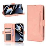 For OPPO Find X5 Pro Skin Feel Calf Pattern Leather Phone Case(Pink)
