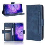 For OPPO Find X5 Skin Feel Calf Pattern Leather Phone Case(Blue)