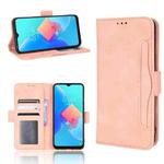 For TECNO Spark Go 2022 / Spark 8C Skin Feel Calf Pattern Leather Phone Case(Pink)