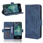 For Nokia G21 / G11 Skin Feel Calf Pattern Leather Phone Case(Blue)