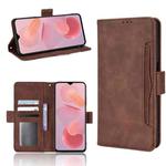 For Ulefone Note 12P Skin Feel Calf Pattern Leather Phone Case(Brown)