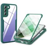 For Samsung Galaxy S22+ 5G Acrylic + TPU 360 Degrees Full Coverage Shockproof Phone Case(Green)