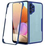 For Samsung Galaxy A32 4G Acrylic + TPU 360 Degrees Full Coverage Shockproof Phone Case(Blue)