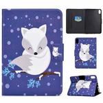 For Lenovo Legion Y700 Electric Pressed Smart Leather Tablet Case(Arctic Fox)