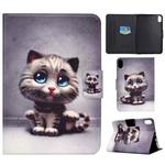 For Lenovo Legion Y700 Electric Pressed Smart Leather Tablet Case(Pet Cat)