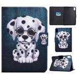 For Lenovo Legion Y700 Electric Pressed Smart Leather Tablet Case(Speckled Dog)