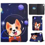 For Lenovo Legion Y700 Electric Pressed Smart Leather Tablet Case(Space Dog)