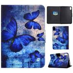 For Lenovo Legion Y700 Electric Pressed Smart Leather Tablet Case(Retro Butterflies)