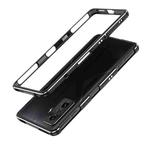 For Xiaomi Redmi K50 Gaming Aurora Lens Protector + Metal Frame Phone Case(Black)