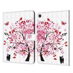 For Huawei Enjoy Tablet 2 10.1 3D Painted Pattern Leather Tablet Case(Cat Under the Tree)