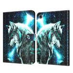 For Lenovo Tab M8 TB-805F 3D Painted Pattern Leather Tablet Case(Wolf)