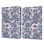 For Samsung Galaxy Tab A7 SM-T500 3D Painted Pattern Leather Tablet Case(Swirl)