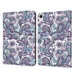 For iPad mini 6 3D Painted Pattern Leather Tablet Case(Swirl)