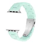 Candy Color Three-Bead Watch Band For Apple Watch Ultra 49mm / Series 8&7 45mm / SE 2&6&SE&5&4 44mm / 3&2&1 42mm(Light Cyan)