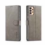 For Samsung Galaxy A33 5G LC.IMEEKE Calf Texture Leather Phone Case(Grey)