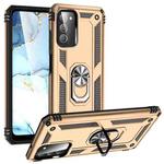 For Samsung Galaxy A03s US Version Shockproof TPU + PC Phone Case(Gold)