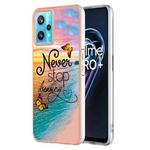 For OPPO Realme 9 Pro 5G Electroplating IMD TPU Phone Case(Dream Butterfly)